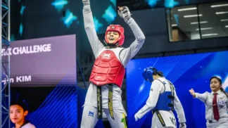 Maria Clara Pacheco campeã mundial de taekwondo