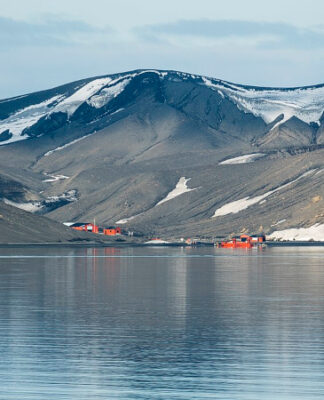 Paisagem na Antártida