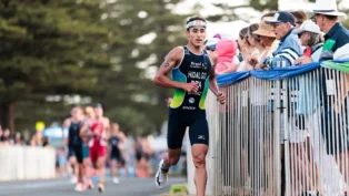 Miguel Hidalgo no Mundial de Triatlo