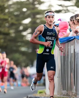 Miguel Hidalgo no Mundial de Triatlo