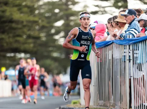 Miguel Hidalgo no Mundial de Triatlo