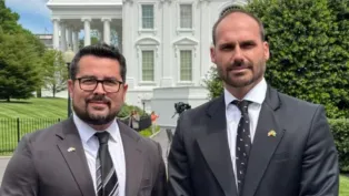 Paulo Figueiredo e Eduardo Bolsonaro