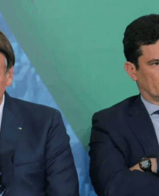 Jair Bolsonaro e Sérgio Moro