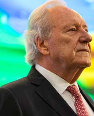 Ministro da Justiça Ricardo Lewandowski durante a abertura do II Fórum Global sobre Violência Domestica e Subtração Internacional de Crianças, em Fortaleza (CE)