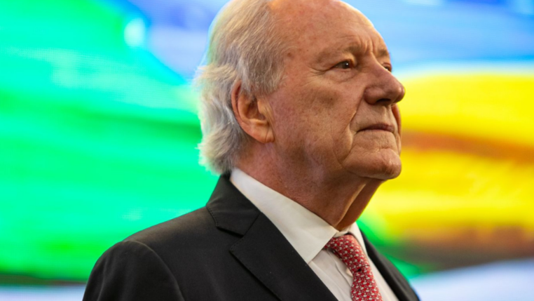 Ministro da Justiça Ricardo Lewandowski durante a abertura do II Fórum Global sobre Violência Domestica e Subtração Internacional de Crianças, em Fortaleza (CE)