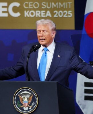 Trump discursa na Coreia do Sul
