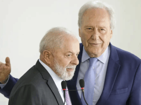 Presidente Lula e o ministro da Justiça e Segurança Pública Ricardo Lewandowski