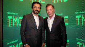 João Camargo e Ricardo Nunes lado a lado para foto