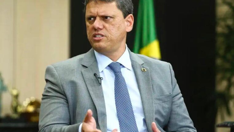 Imagem colorida de Tarcisio de Freitas