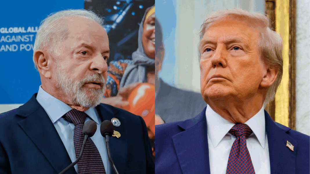 Lula e Donald Trump