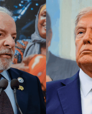 Lula e Donald Trump