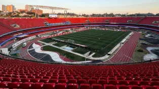 vista aérea do Estádio do MorumBIS