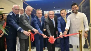 O vice-presidente Geraldo Alckmin e comitiva brasileira em viagem internacional à Índia