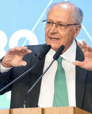 O vice-presidente Geraldo Alckmin