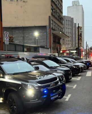 Carros da Polícia Civil