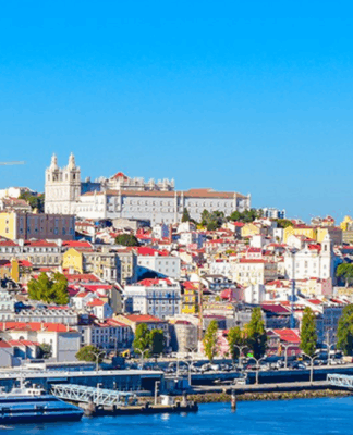 Vista da cidade de Lisboa