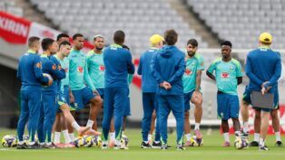 Seleção Brasileira treina em Tokyo