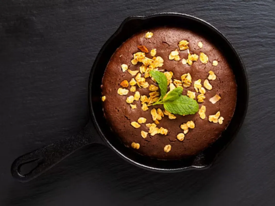 brownie de frigideira