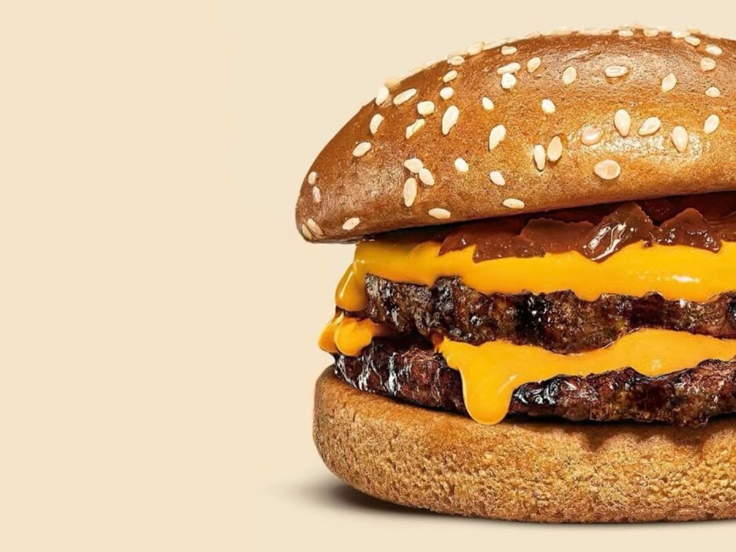 Cheddar Duplo, sanduíche do Burger King