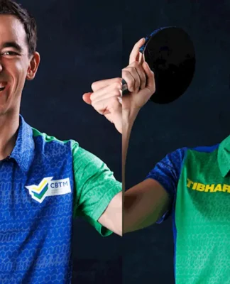 Calderano e Takahashi celebram