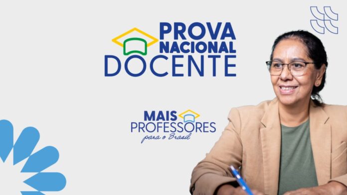 Divulgação Prova Nacional do Docente