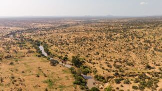Etiópia vista de cima