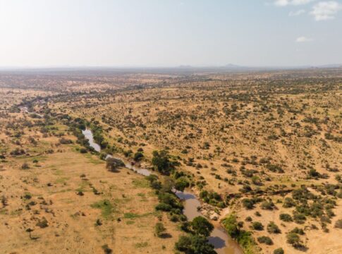 Etiópia vista de cima