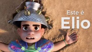 a imagem mostra um personagem de desenho da disney pixar, Elio