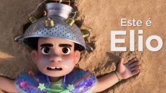 a imagem mostra um personagem de desenho da disney pixar, Elio