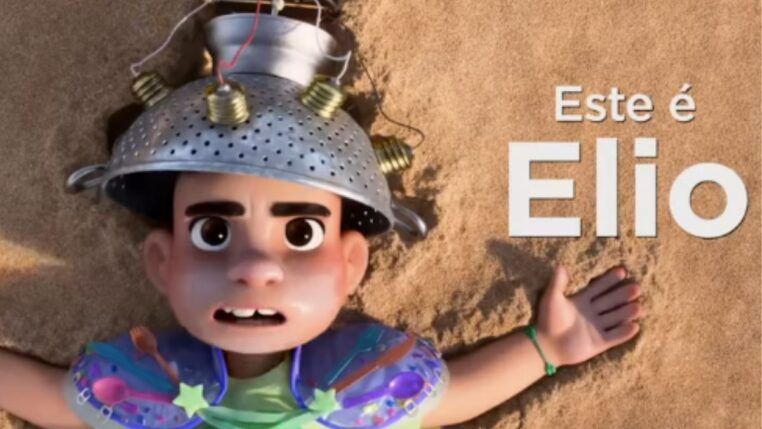 a imagem mostra um personagem de desenho da disney pixar, Elio