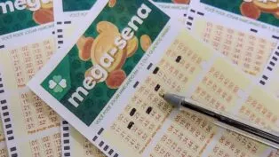 Imagem colorida de apostas da mega-sena