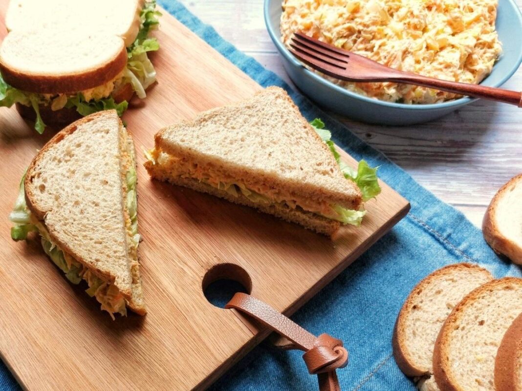 Imagem colorida de sanduiche