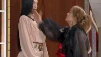 Imagem colorida de tapa na Fazenda