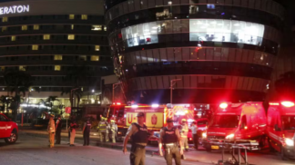 Polícia nas ruas de Guayaquill