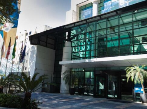 Fachada de do hotel onde advogada americana relatou ter sido estuprada, em São Paulo.