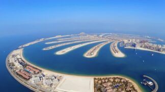 Palm Jumeirah, ilha artificial em Dubai