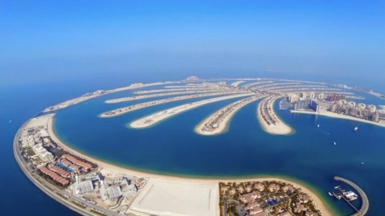 Palm Jumeirah, ilha artificial em Dubai