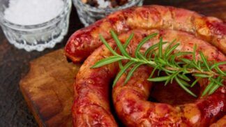 Linguiça gourmet assada