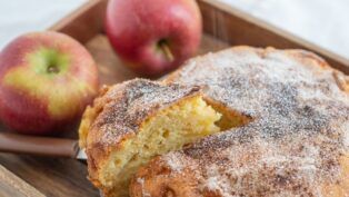 Pãozinho de aveia e maçã