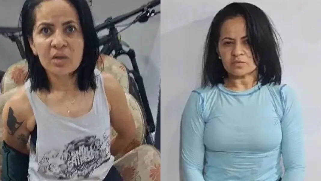 Colagem com duas fotos de Mainha do Crime