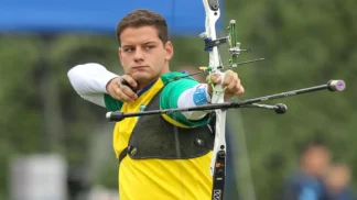 Marcos D'Almeida vice no mundial de Tiro com Arco