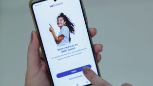 Aplicativo MEC Enem no celular