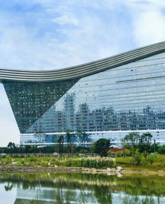 New Century Global Center, maior prédio do mundo, fica localizado em Chengdu, na China