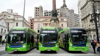 ônibus da linha especial paulistar