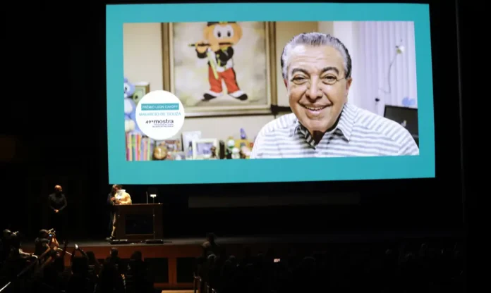 Mauricio de Sousa é homenageado na abertura da Mostra de Cinema de SP