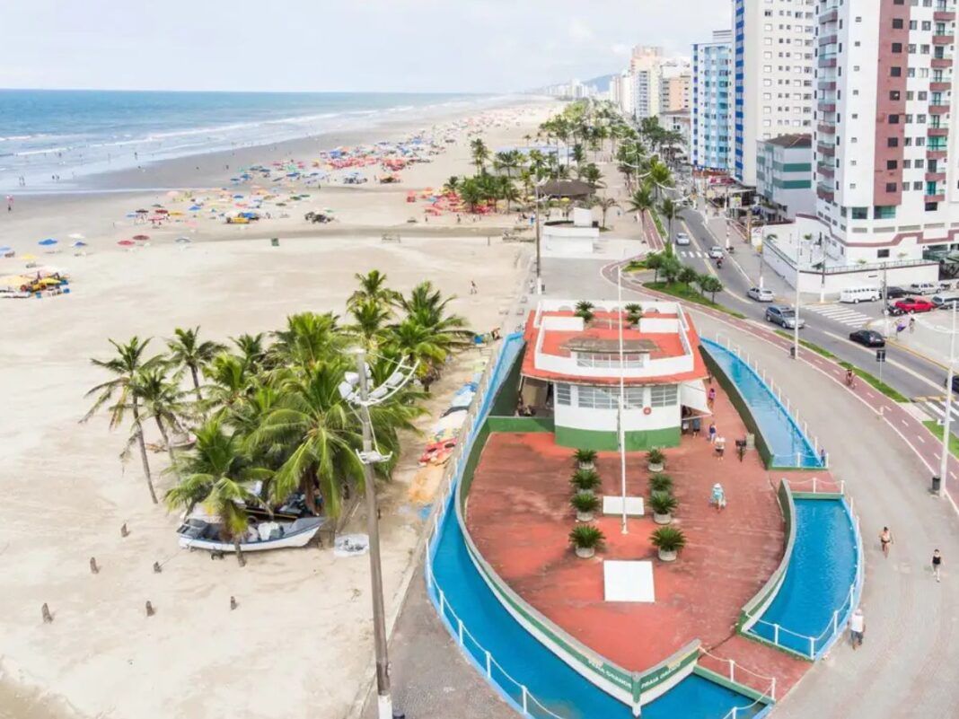 Praia Grande (SP) vista de cima