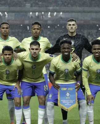 Seleção Brasileira contra a Coreia do Sul