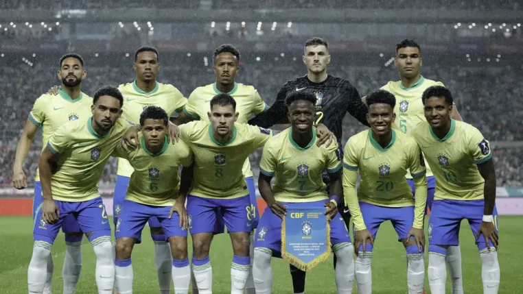 Seleção Brasileira contra a Coreia do Sul