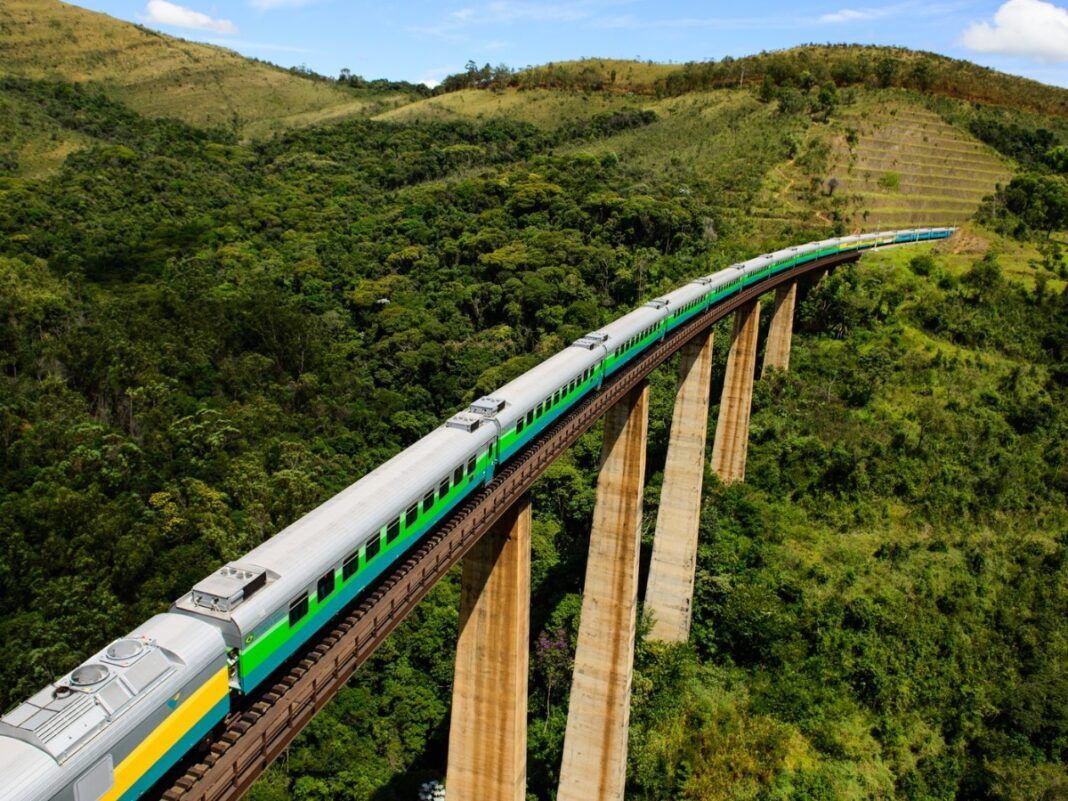 Trem da Vale que liga Vitória (ES) a Belo Horizonte (MG)