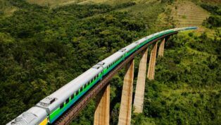 Trem da Vale que liga Vitória (ES) a Belo Horizonte (MG)